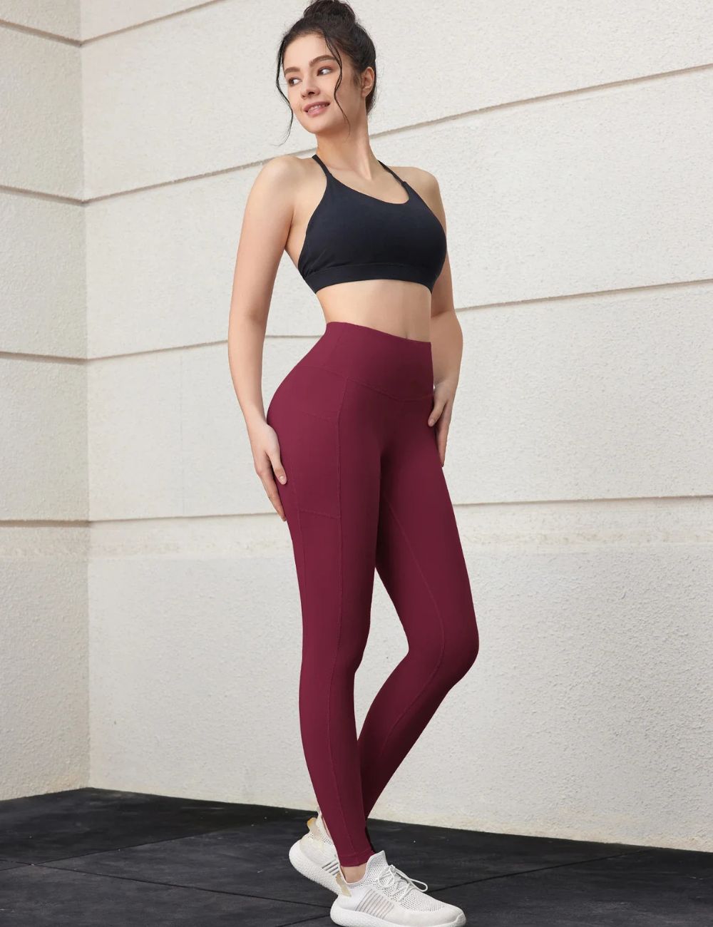 Calça Legging com Bolso