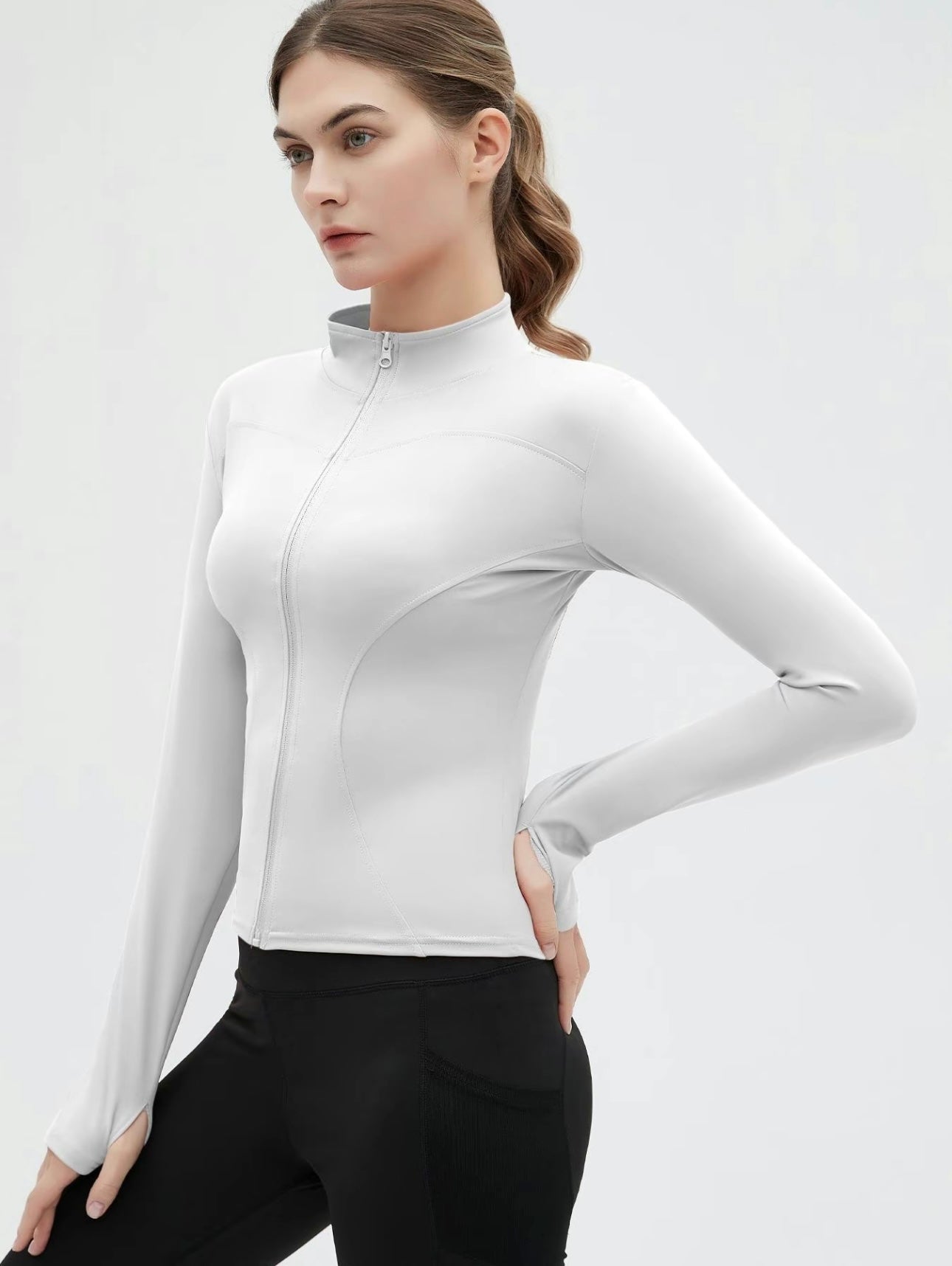 Jaqueta Feminina Modeladora - Zip