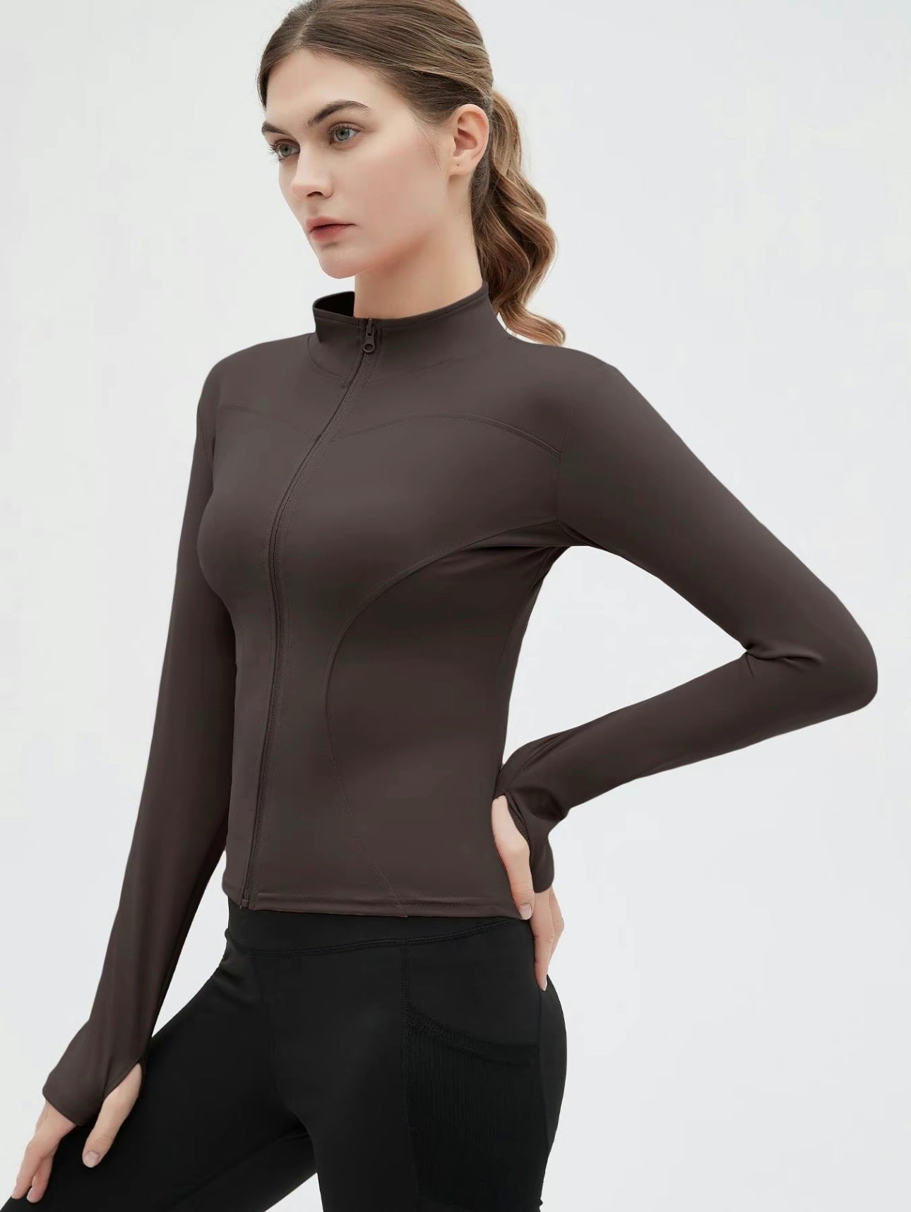 Jaqueta Feminina Modeladora - Zip
