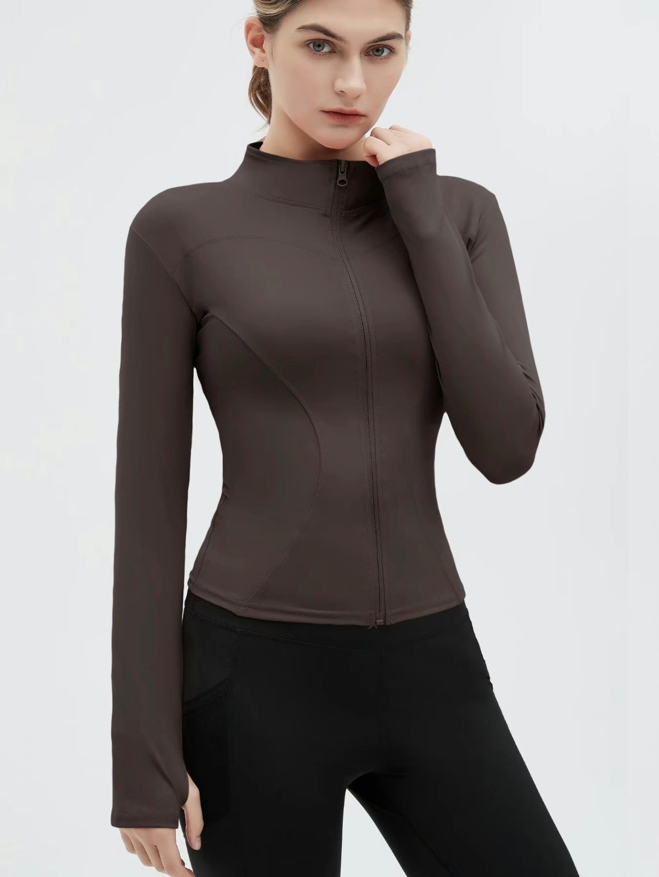 Jaqueta Feminina Modeladora - Zip