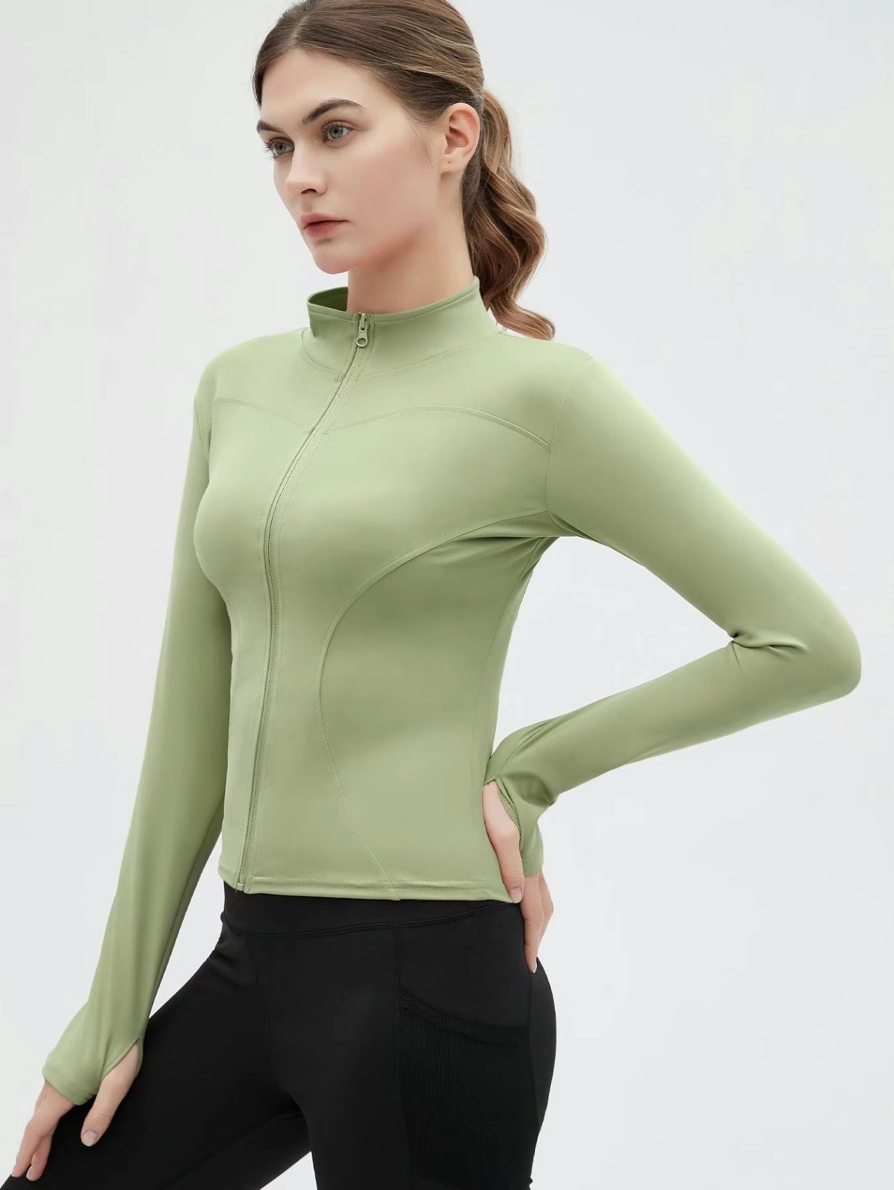 Jaqueta Feminina Modeladora - Zip