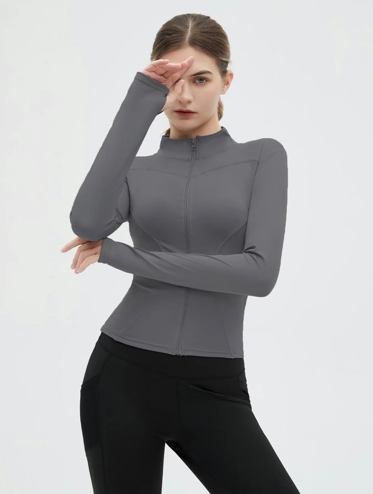 Jaqueta Feminina Modeladora - Zip