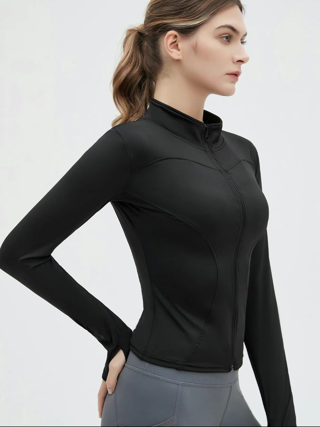Jaqueta Feminina Modeladora - Zip