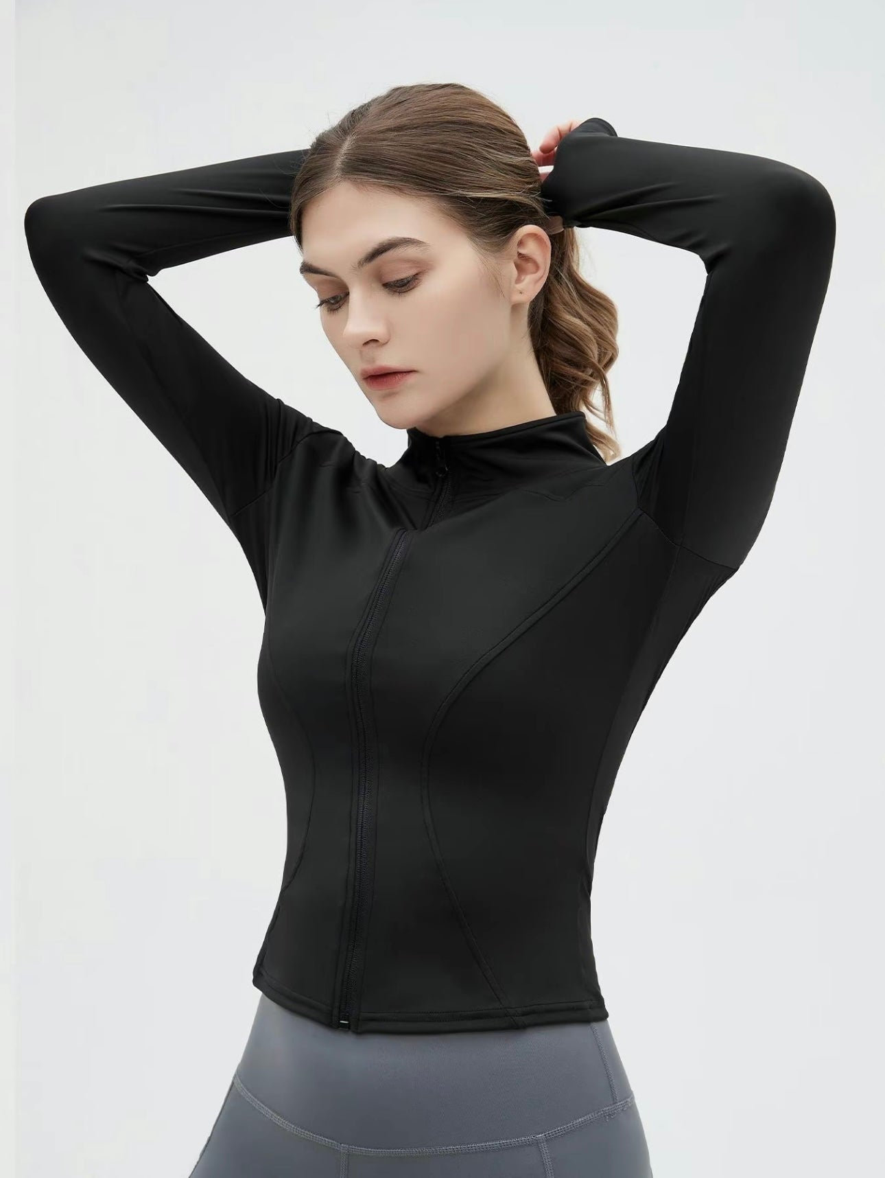 Jaqueta Feminina Modeladora - Zip