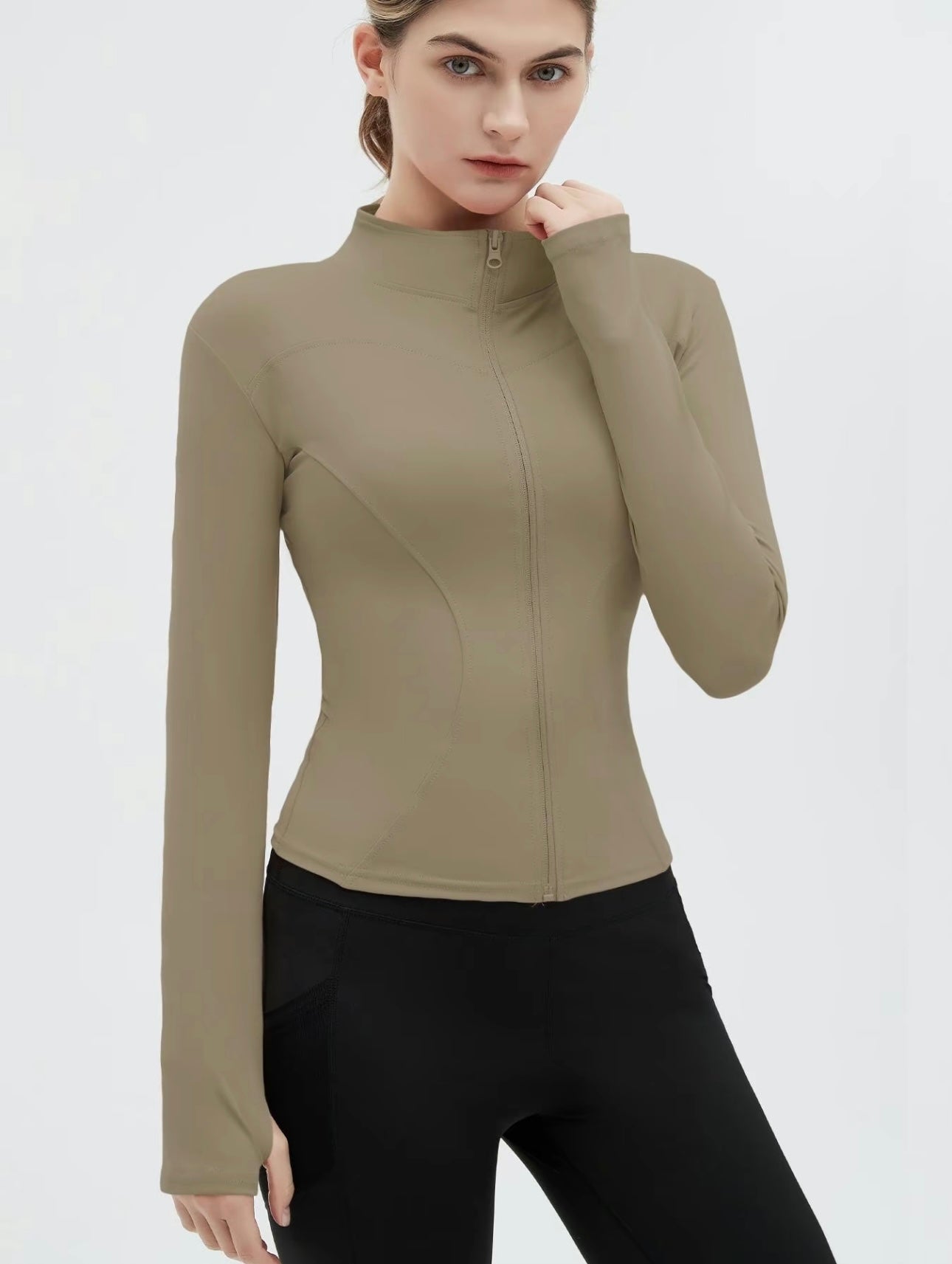 Jaqueta Feminina Modeladora - Zip