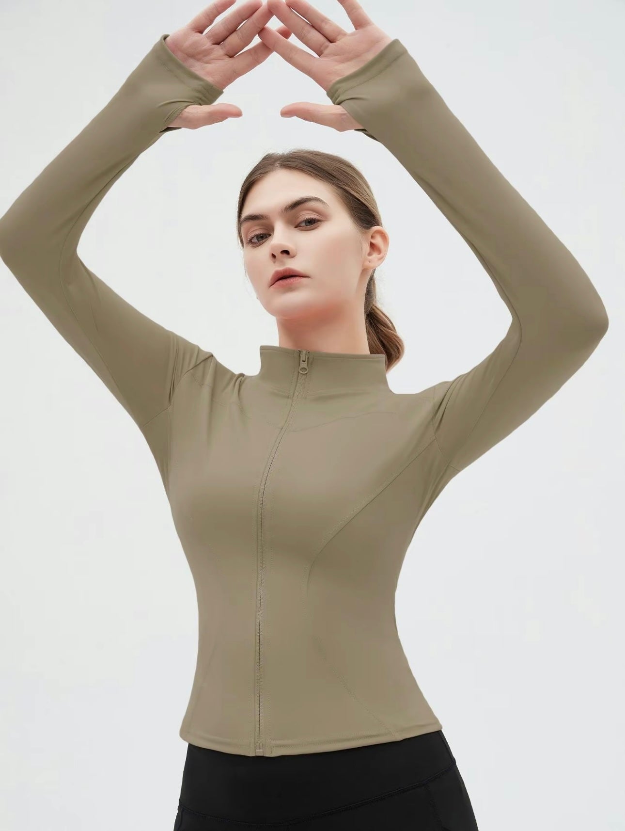 Jaqueta Feminina Modeladora - Zip