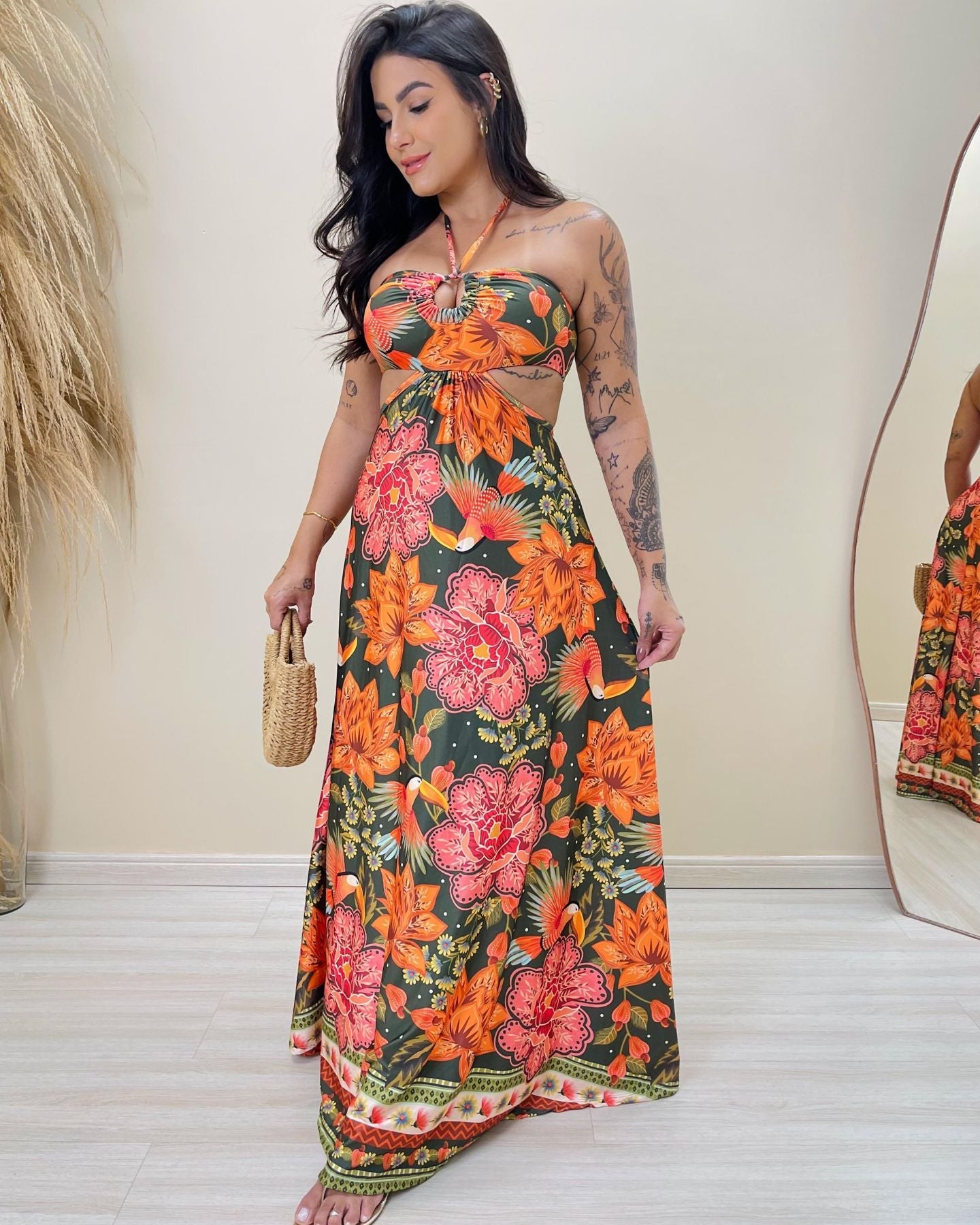 Vestido Vanessa Jardim Botanico