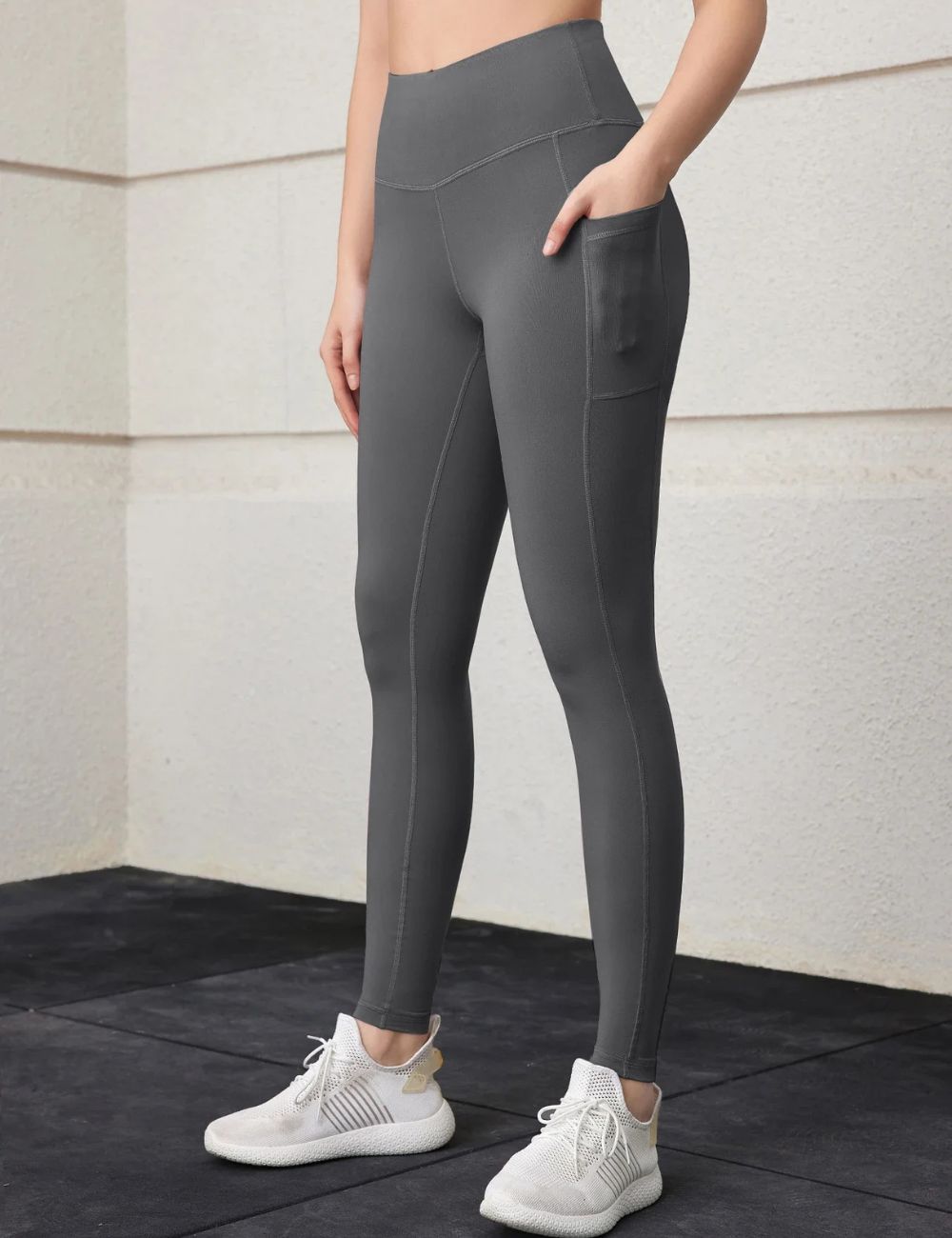 Calça Legging com Bolso