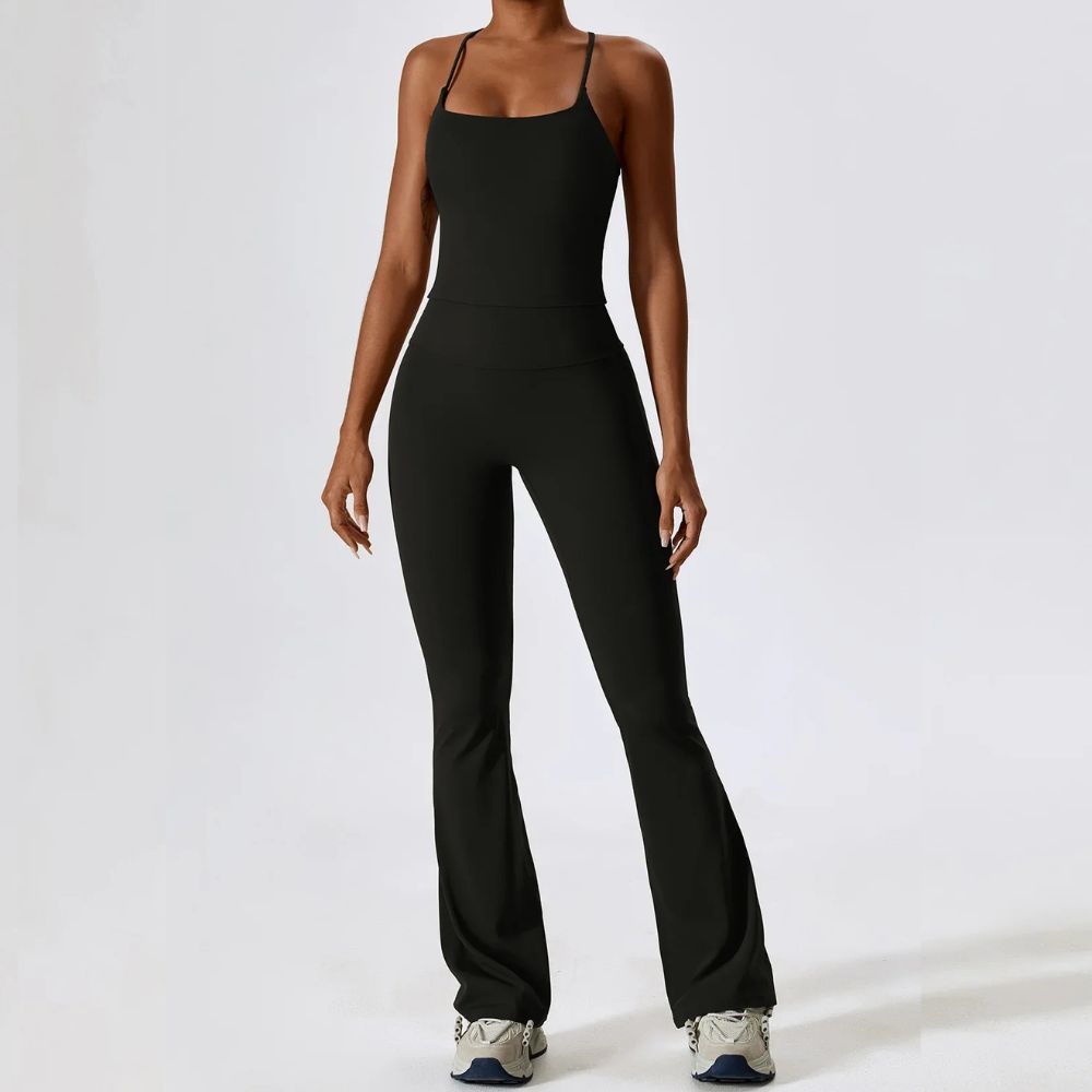 Conjunto Academia Sem Costura - Flare