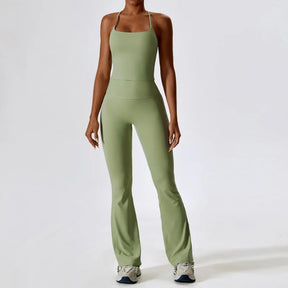 Conjunto Academia Sem Costura - Flare