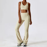 Conjunto Academia Sem Costura Flare