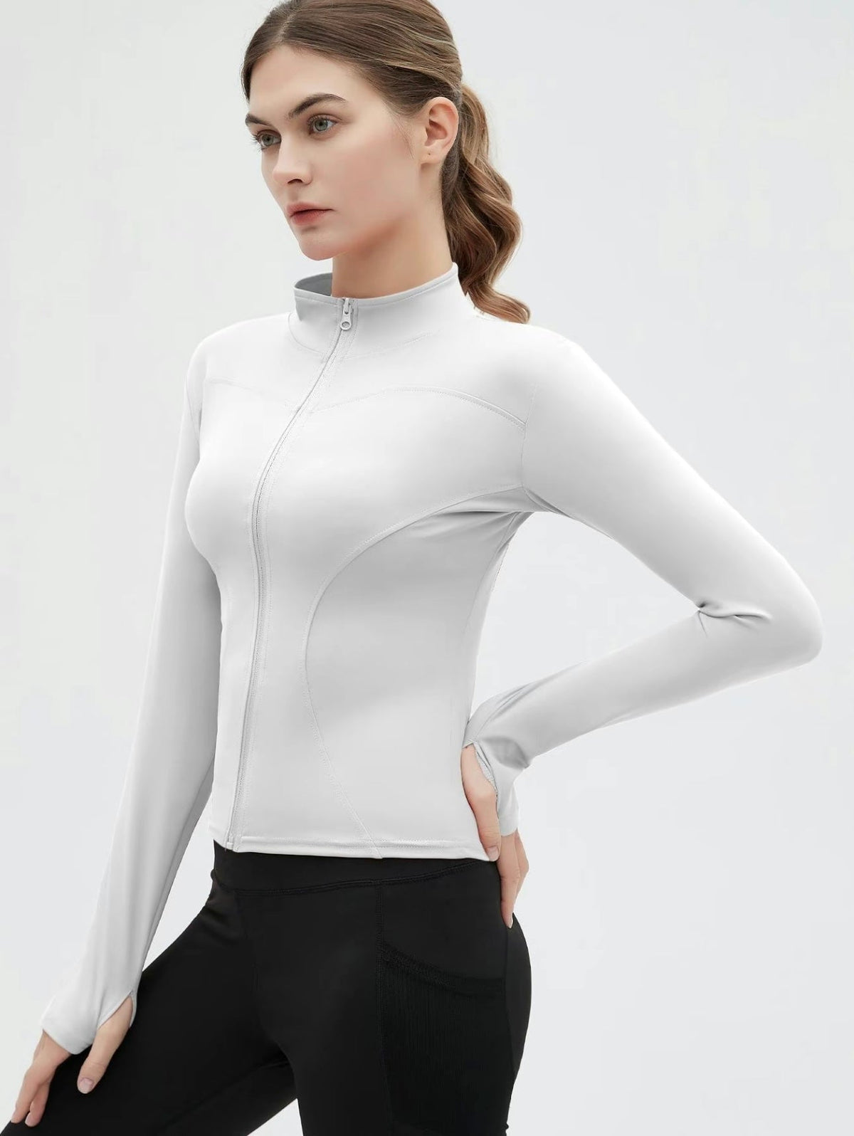 Jaqueta Feminina Modeladora - Zip