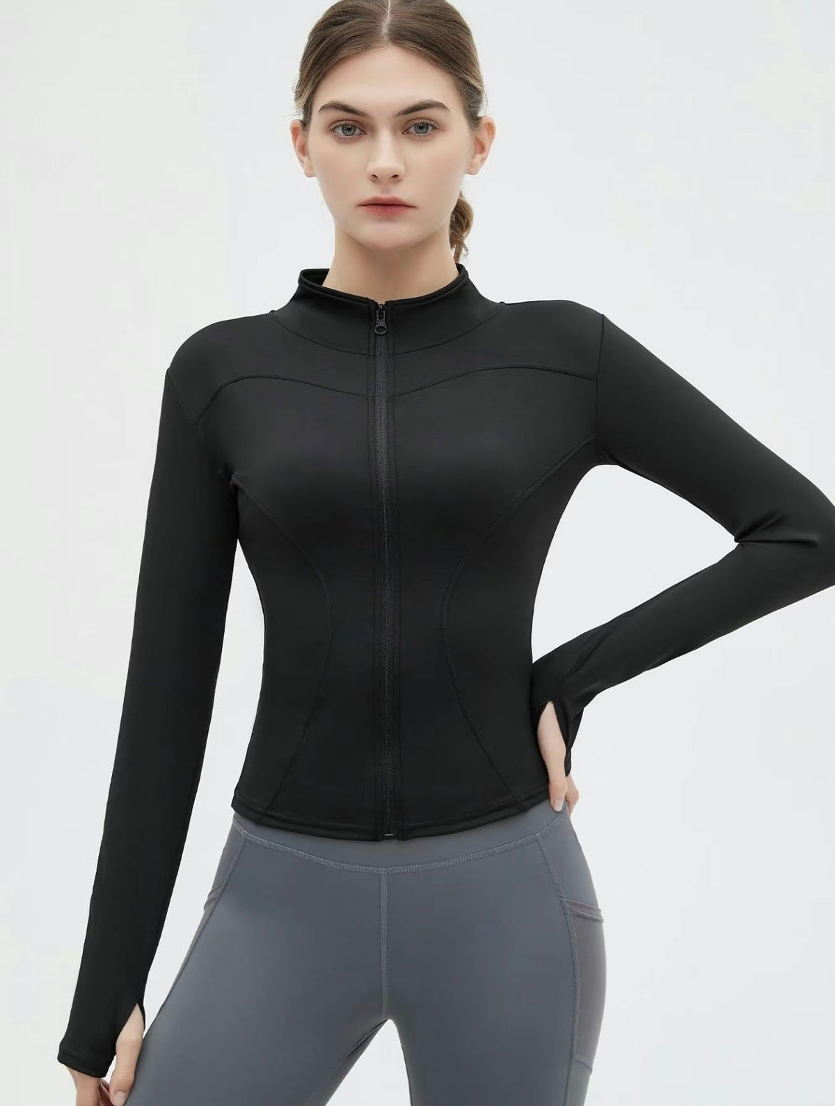 Jaqueta Feminina Modeladora - Zip