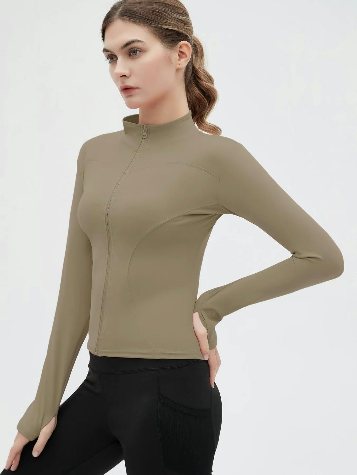 Jaqueta Feminina Modeladora - Zip
