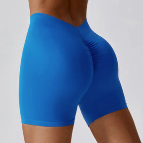 Short Legging Sem Costura com Cintura V
