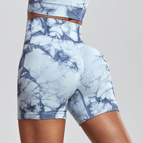 Short Legging Sem Costura - Tie Dye