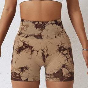 Short Legging Sem Costura - Tie Dye