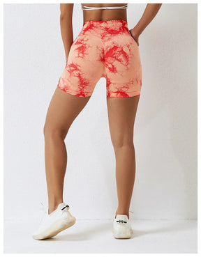Short Legging Sem Costura - Tie Dye