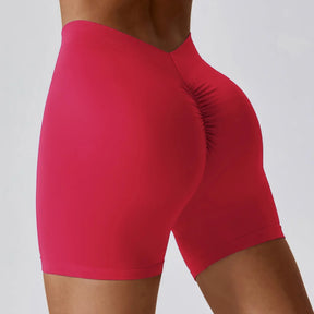 Short Legging Sem Costura com Cintura V