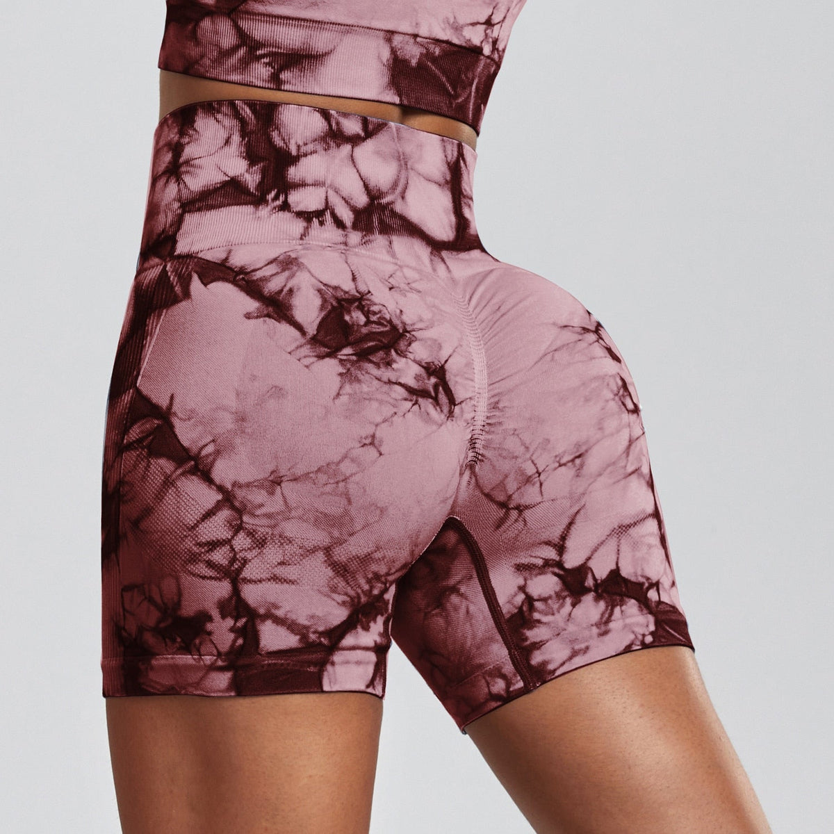 Short Legging Sem Costura - Tie Dye