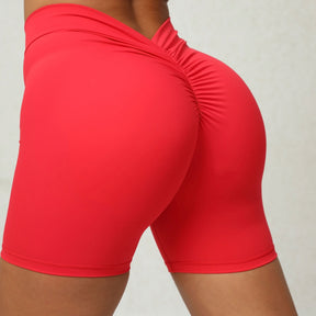 Short Legging Sem Costura com Cintura V
