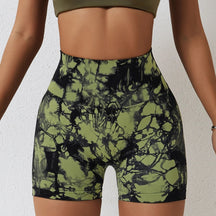 Short Legging Sem Costura - Tie Dye