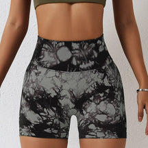 Short Legging Sem Costura - Tie Dye