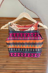 Cropped Aura Elegância Tropical
